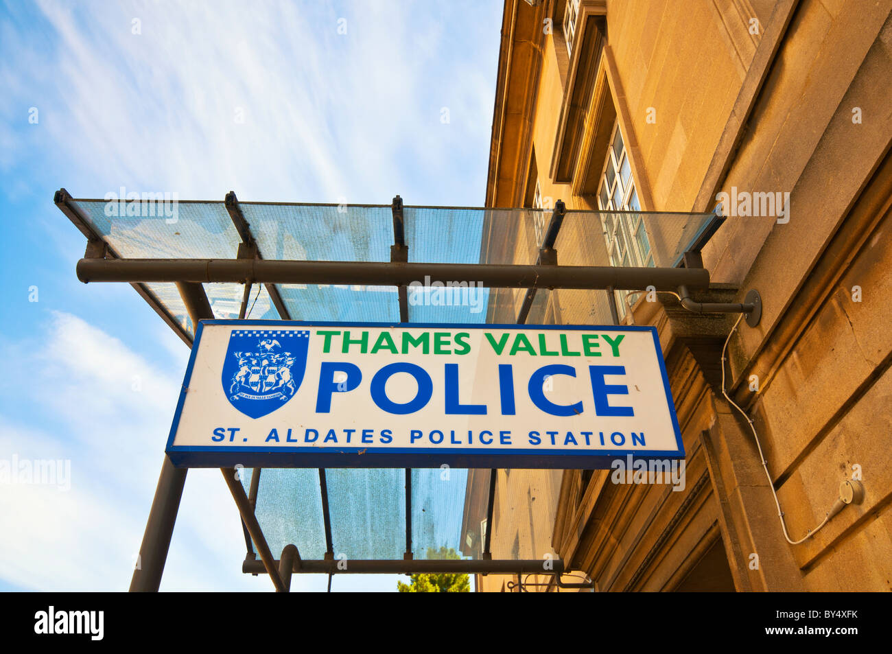 Comisaría de Policía de Thames Valley, Oxford Foto de stock