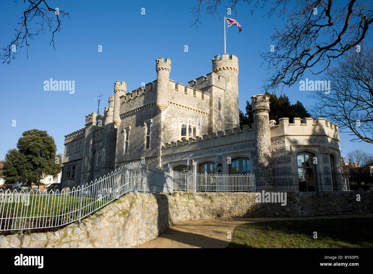 Castillo de Whitstable Kent England Foto de stock