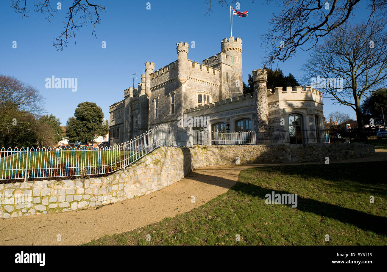 Castillo de Whitstable Kent England Foto de stock