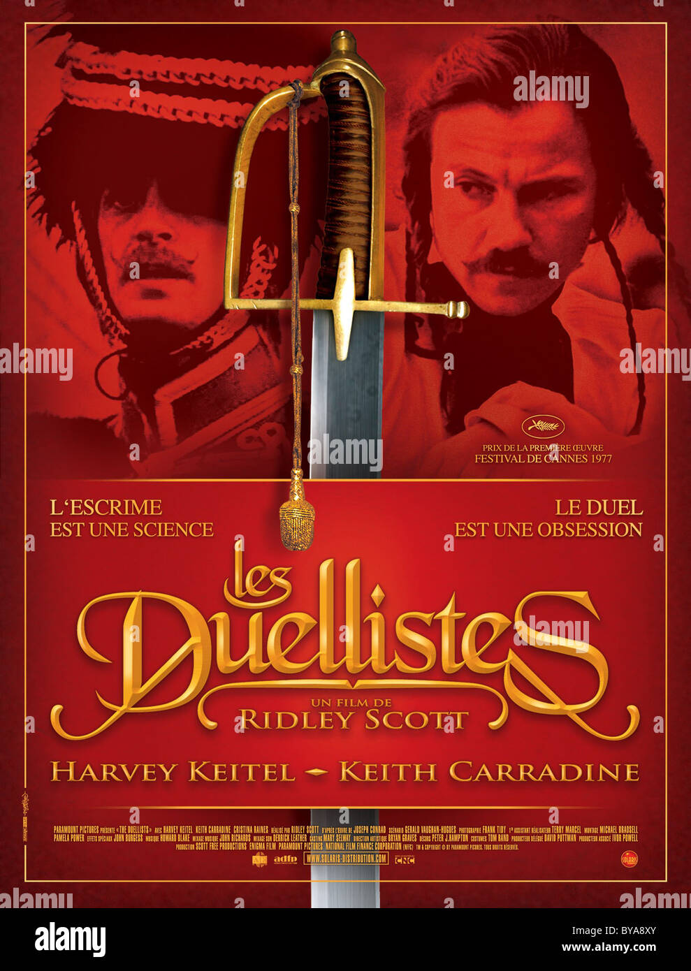 La Duellists Año 1977 El director británico Ridley Scott Harvey