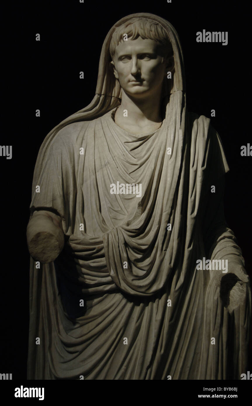 El arte romano Augustus (61 BC14 AD). El primer emperador del Imperio