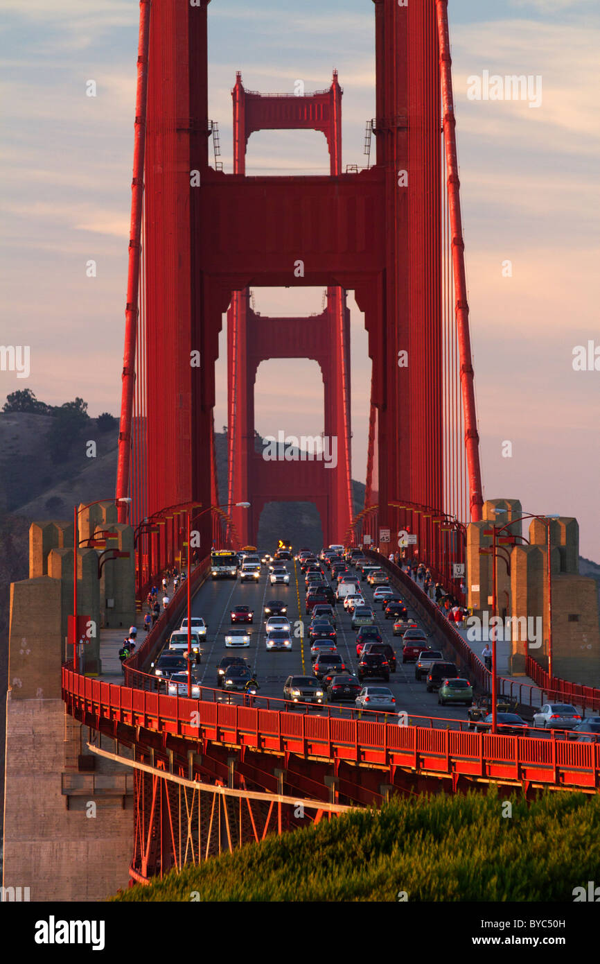 Puente Golden Gate, San Francisco, CA. Foto de stock