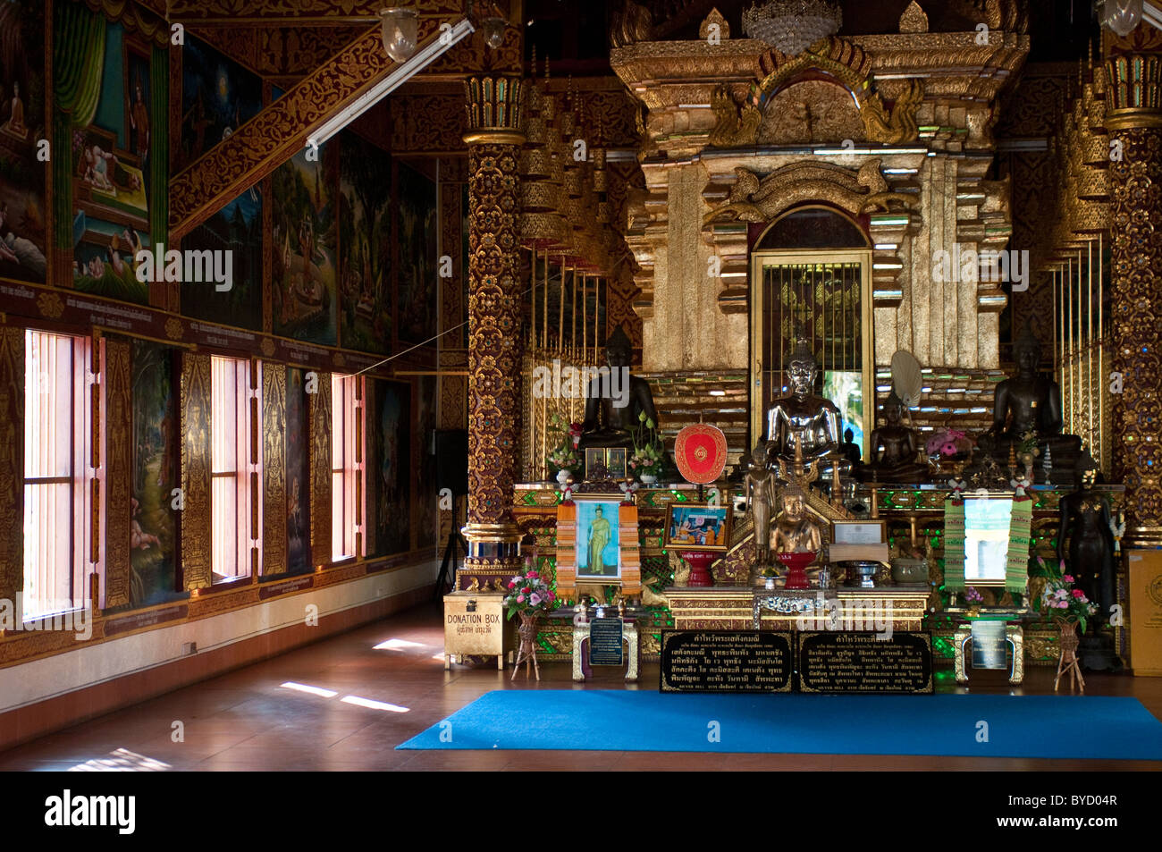 Wat Chiang Man o Mun, Chiang Mai, Tailandia Foto de stock