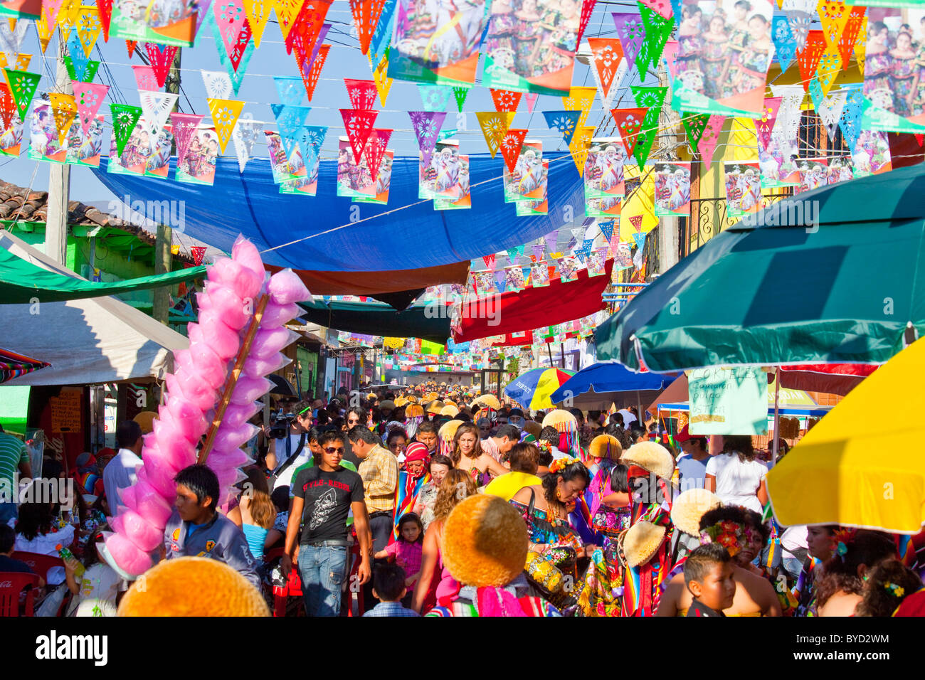 Fiesta grande o el Gran Festival, Chiapa de Corzo, Chiapas, México  Fotografía de stock - Alamy