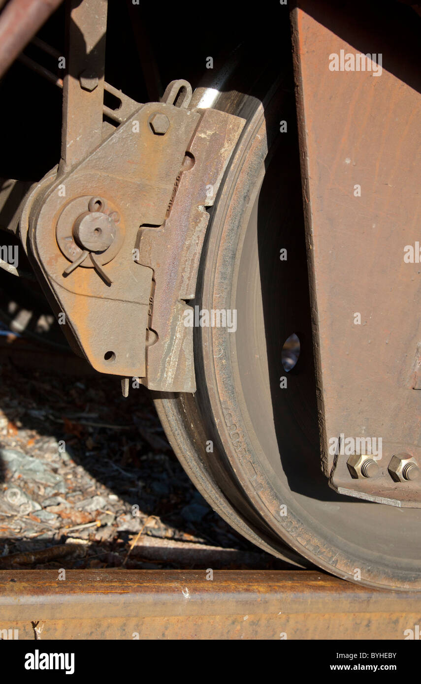 Rueda de tren frenando fotografías e imágenes de alta resolución Alamy