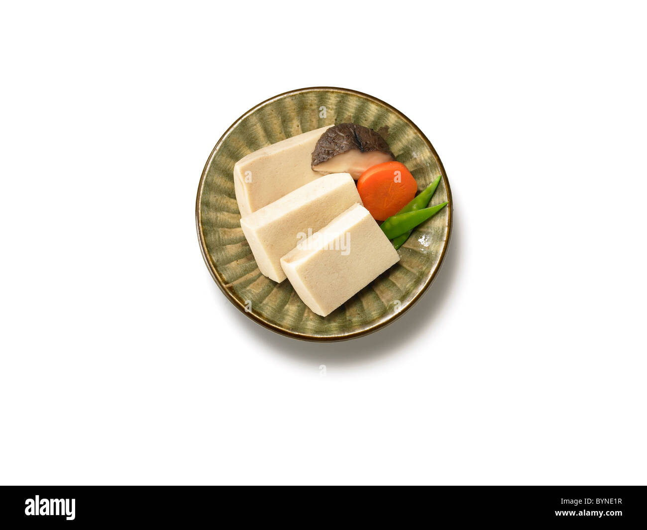 Tofu liofilizado Foto de stock
