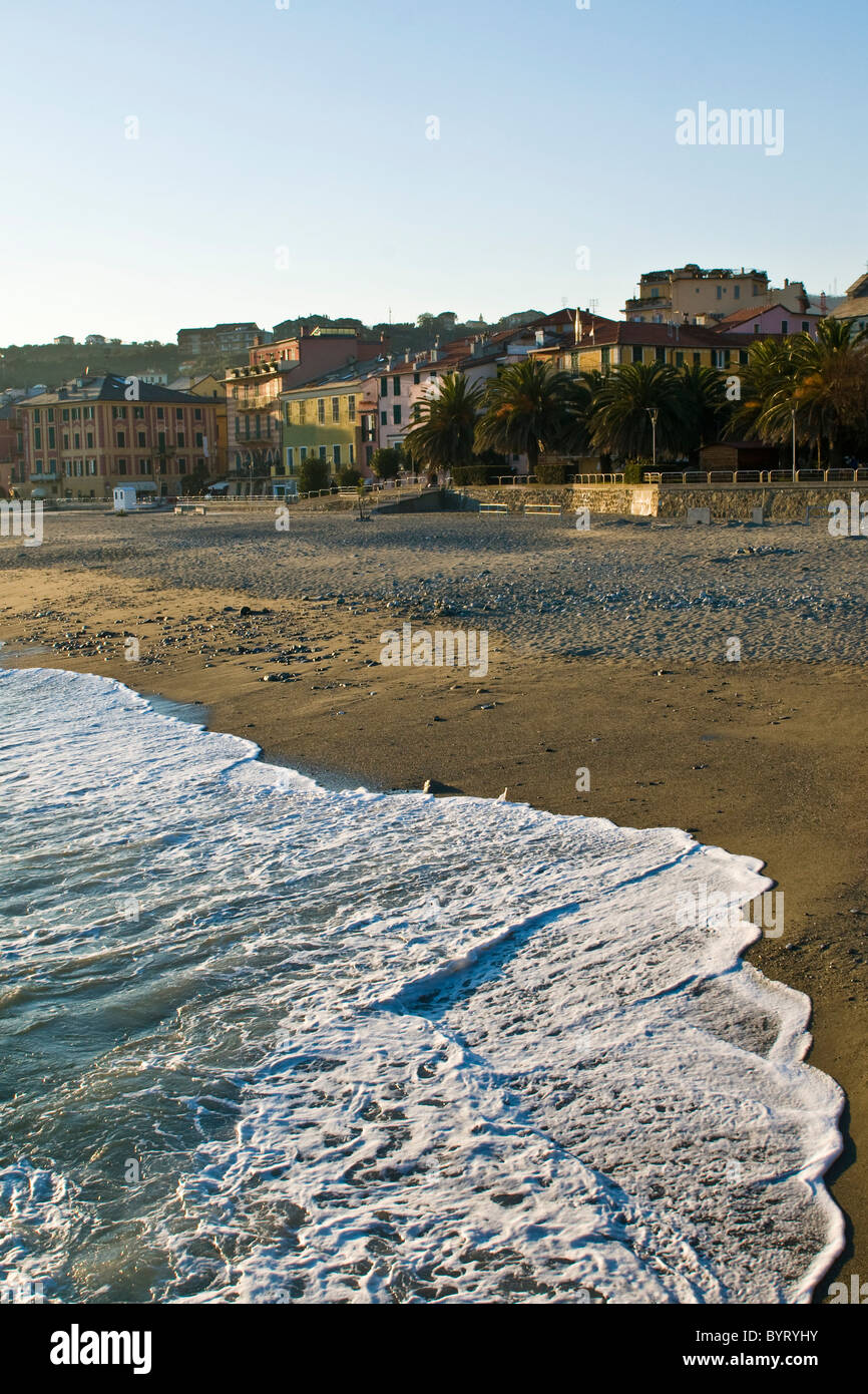 Celle Ligure, provincia de Savona, Italia Foto de stock