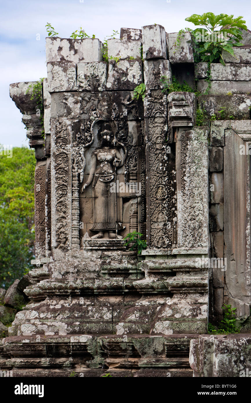 Phnom Bok templo. Siglo 10. En Siem Reap, Camboya. Asia Foto de stock