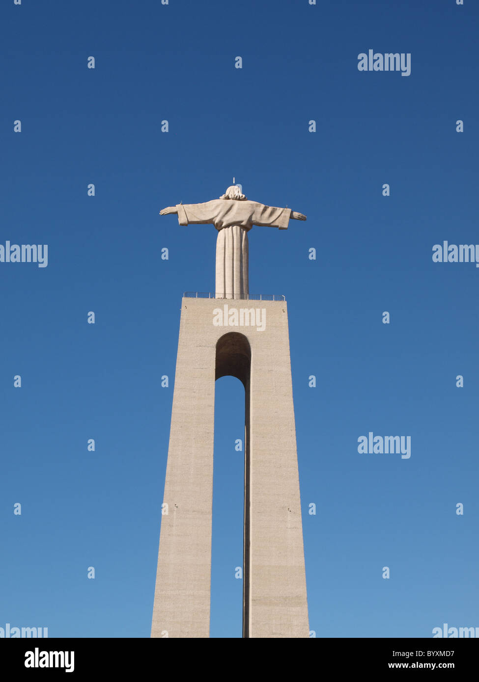 Cristo Rei en Portugal Foto de stock