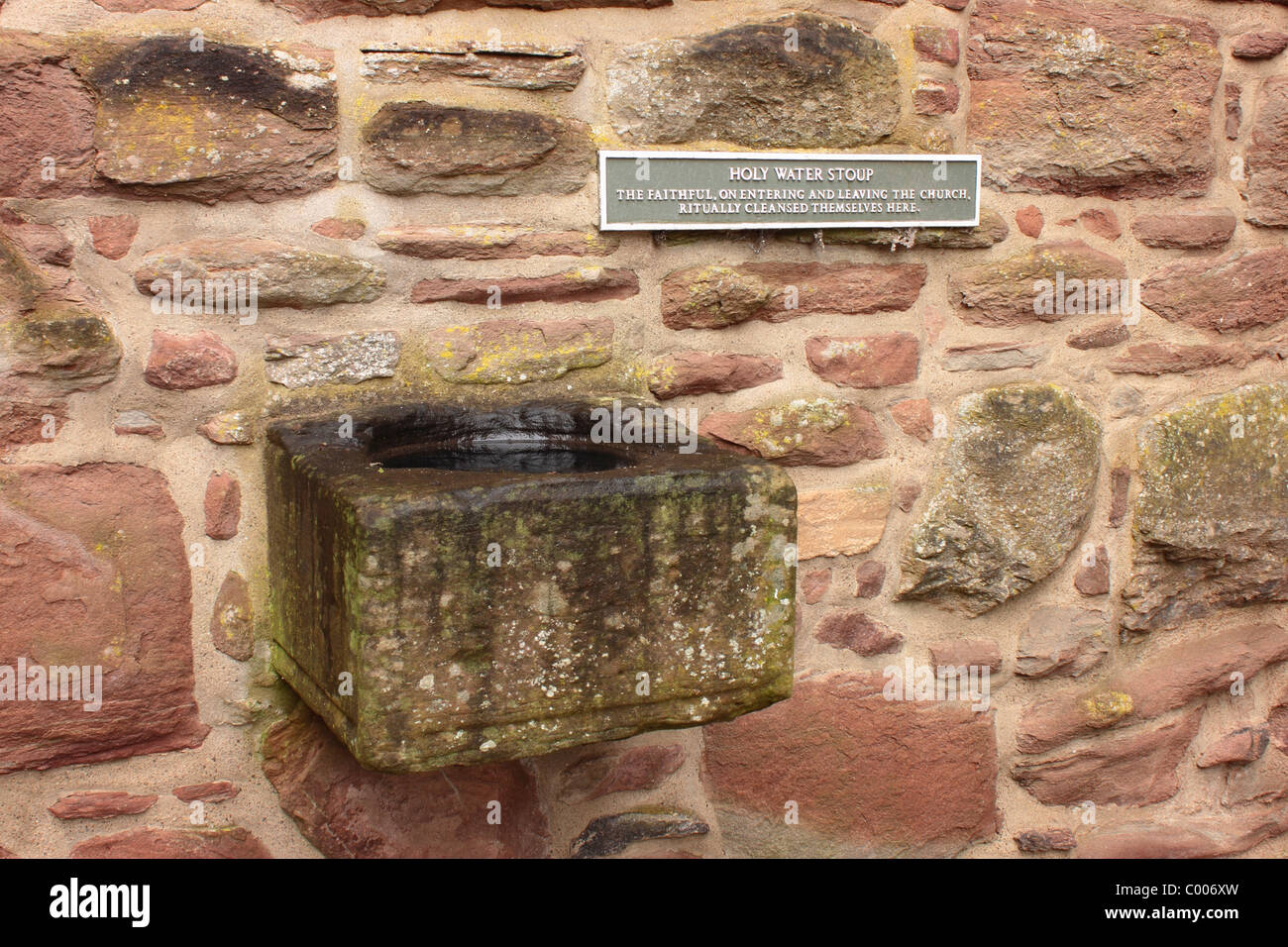 Restos de Beauly Priory Foto de stock