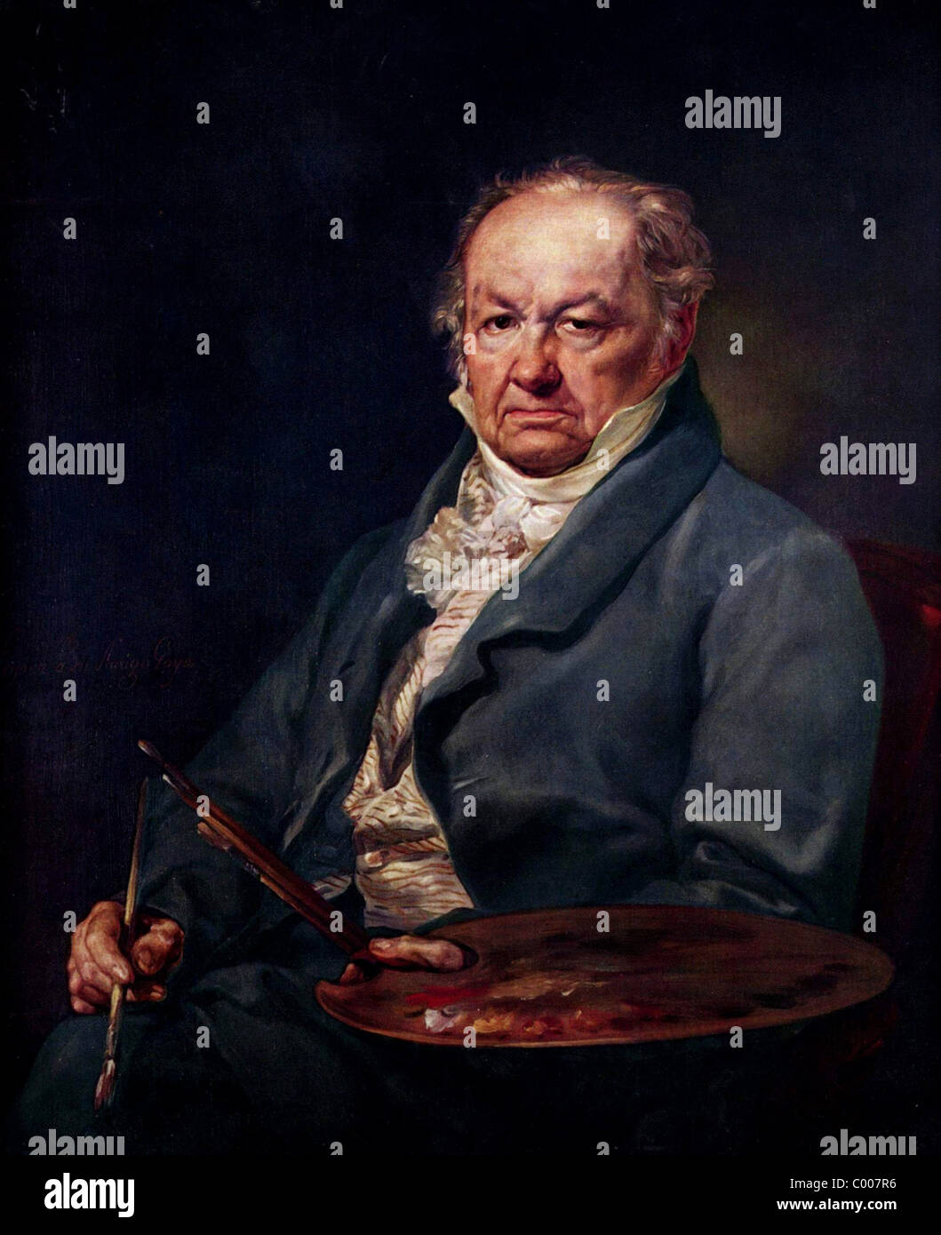 Francisco de Goya, pintor y artista Foto de stock