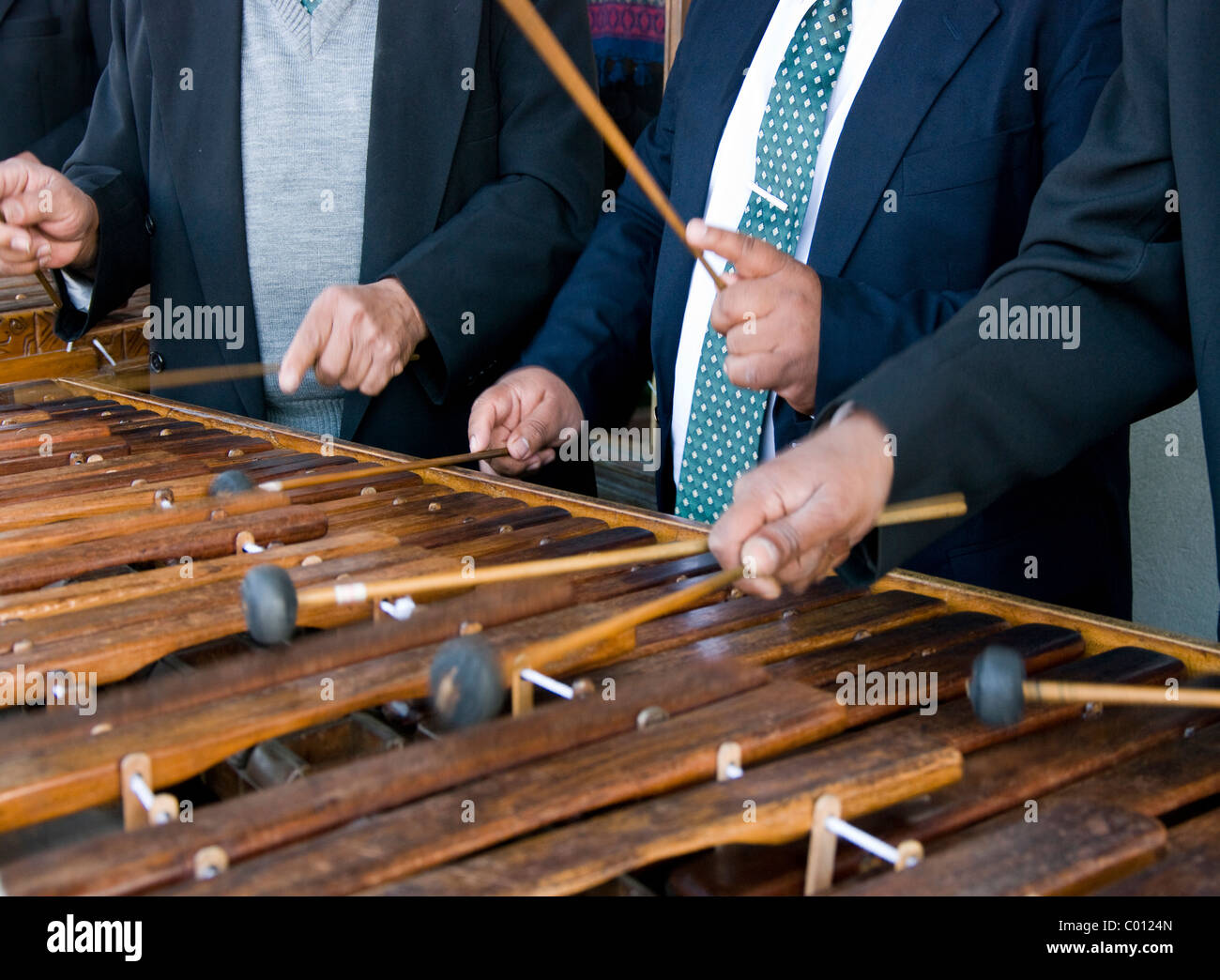 Guatemala. La marimba Fotografía de stock Alamy