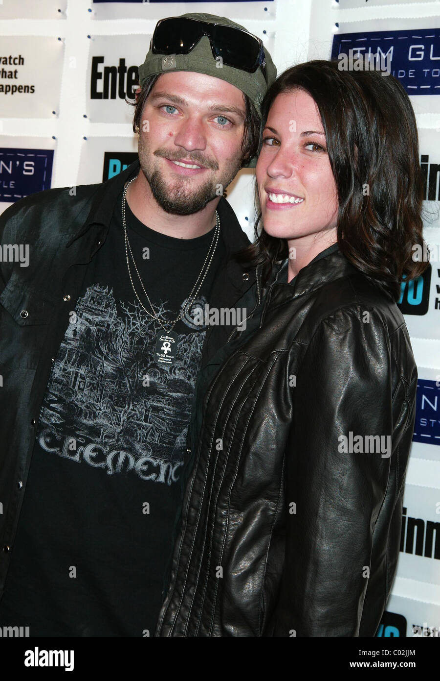 Bam Margera y Missy Rothstein Margera en la Entertainment Weekly y