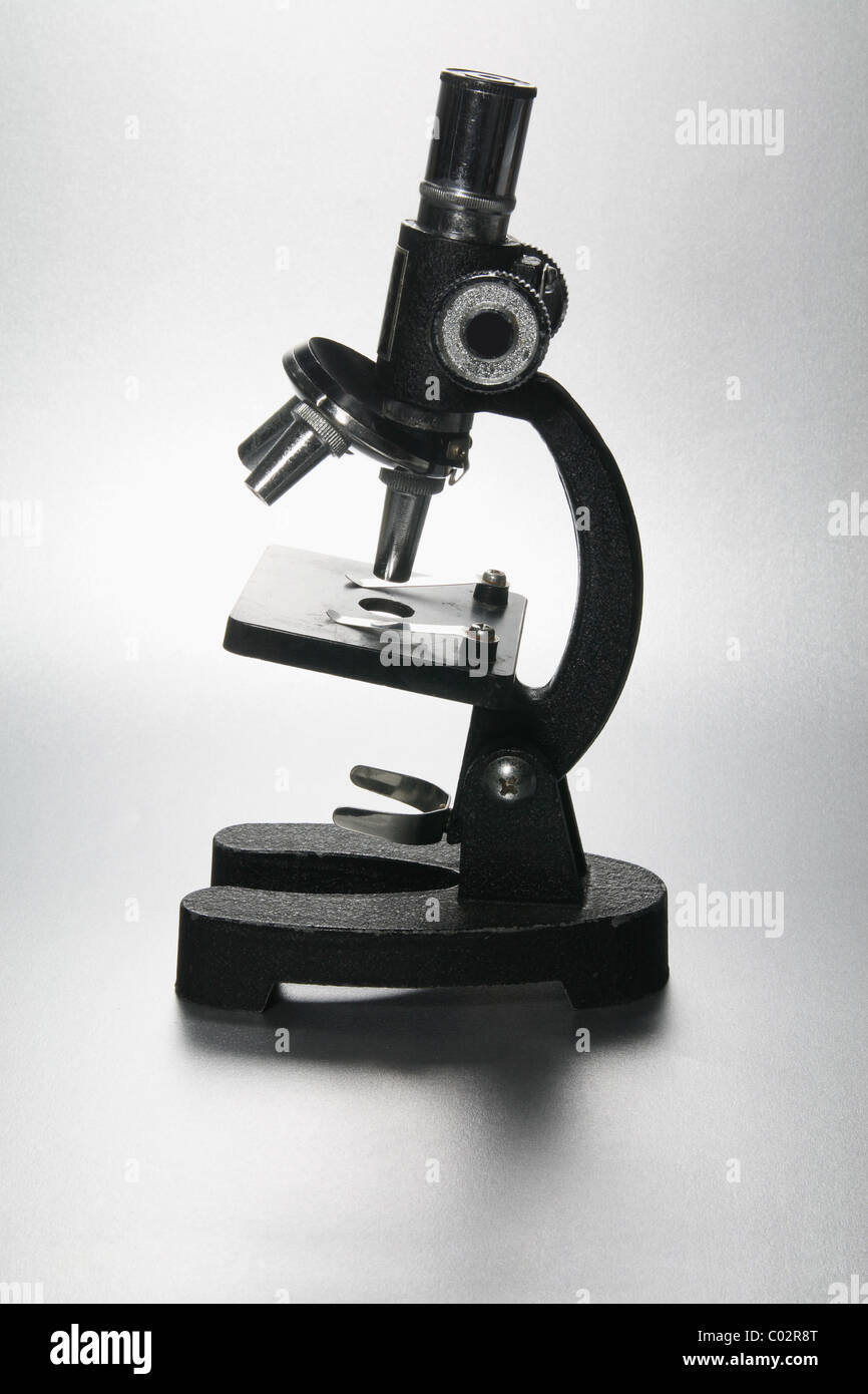 Microscopio Foto de stock