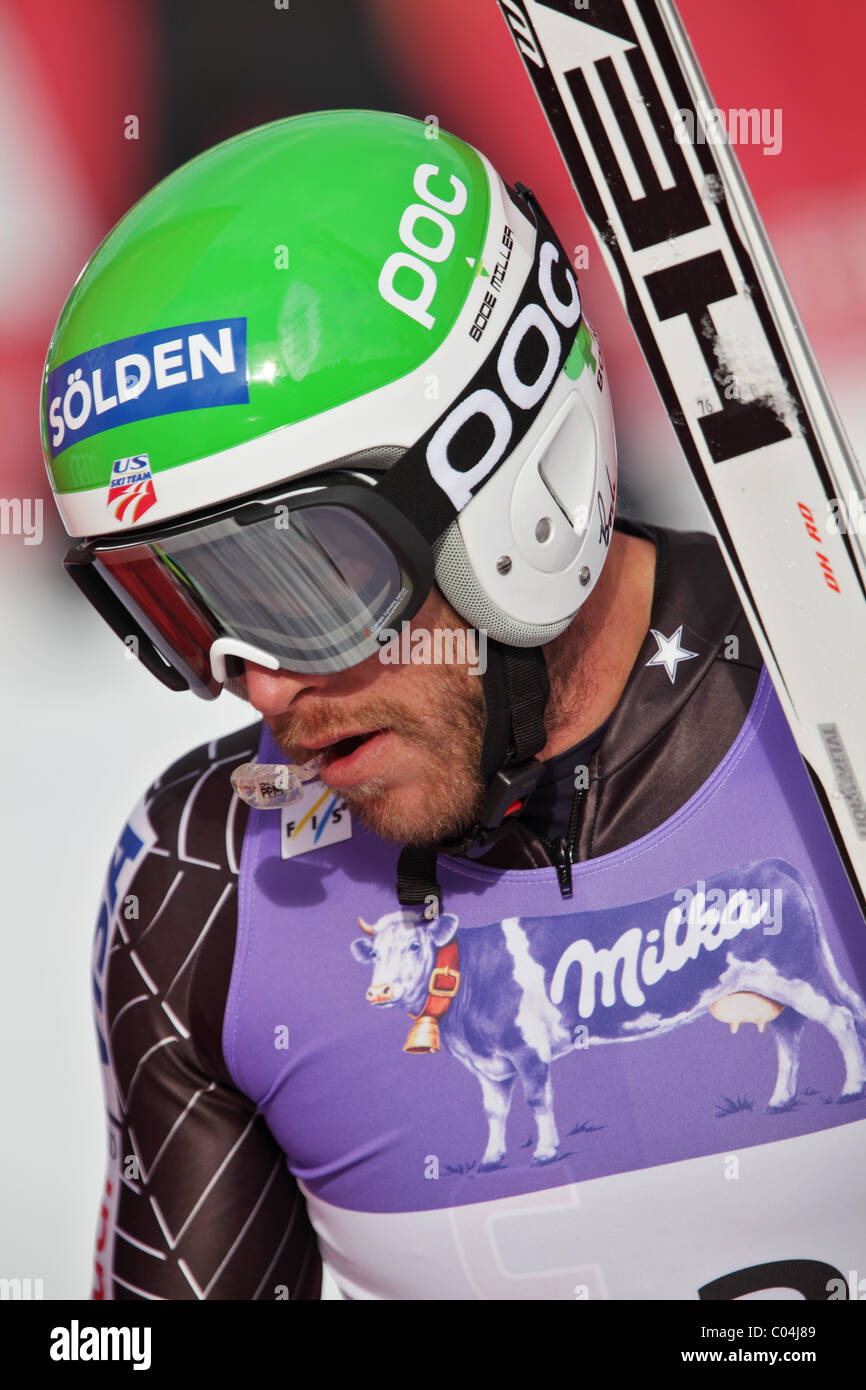 Bode Miller, EE.UU., los Campeonatos Mundial de Esquí Alpino FIS 2011 Foto de stock