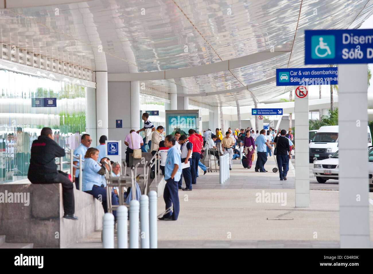 El Aeropuerto Internacional de Cancún (CUN), Cancún, México Fotografía
