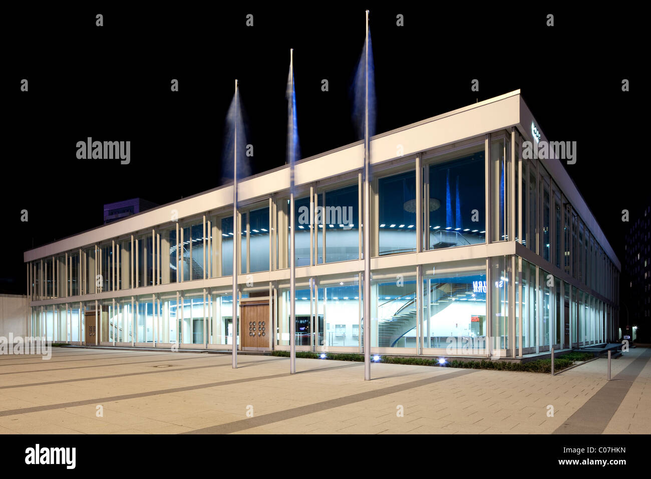 El Centro de Congresos de Berlín, BCC, Berlin Mitte, Berlin, Alemania, Europa Foto de stock