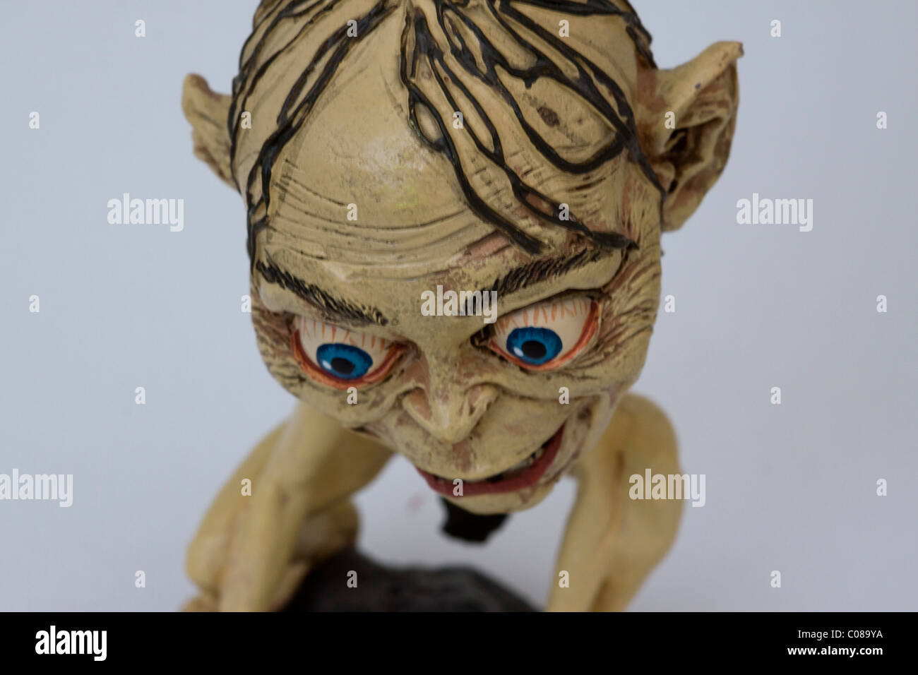 Un Bobble cabeza figura de Gollum en El Señor de los Anillos Foto de stock