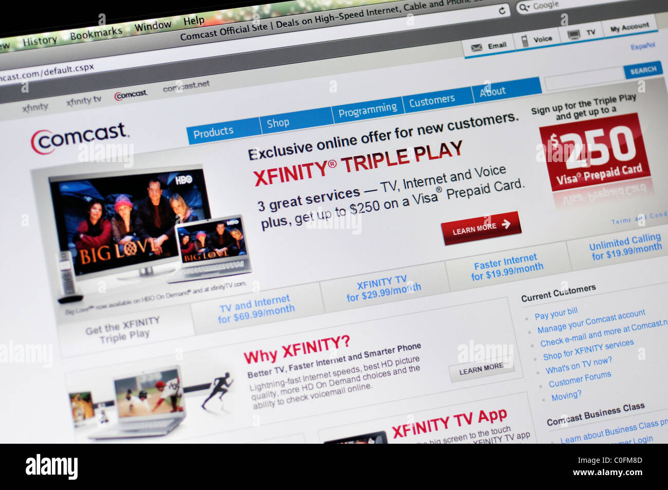 Logotipo De Triple Play De Comcast