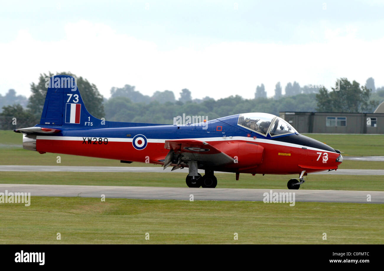 Jet Provost, British jet-powered aviones de adiestramiento Foto de stock