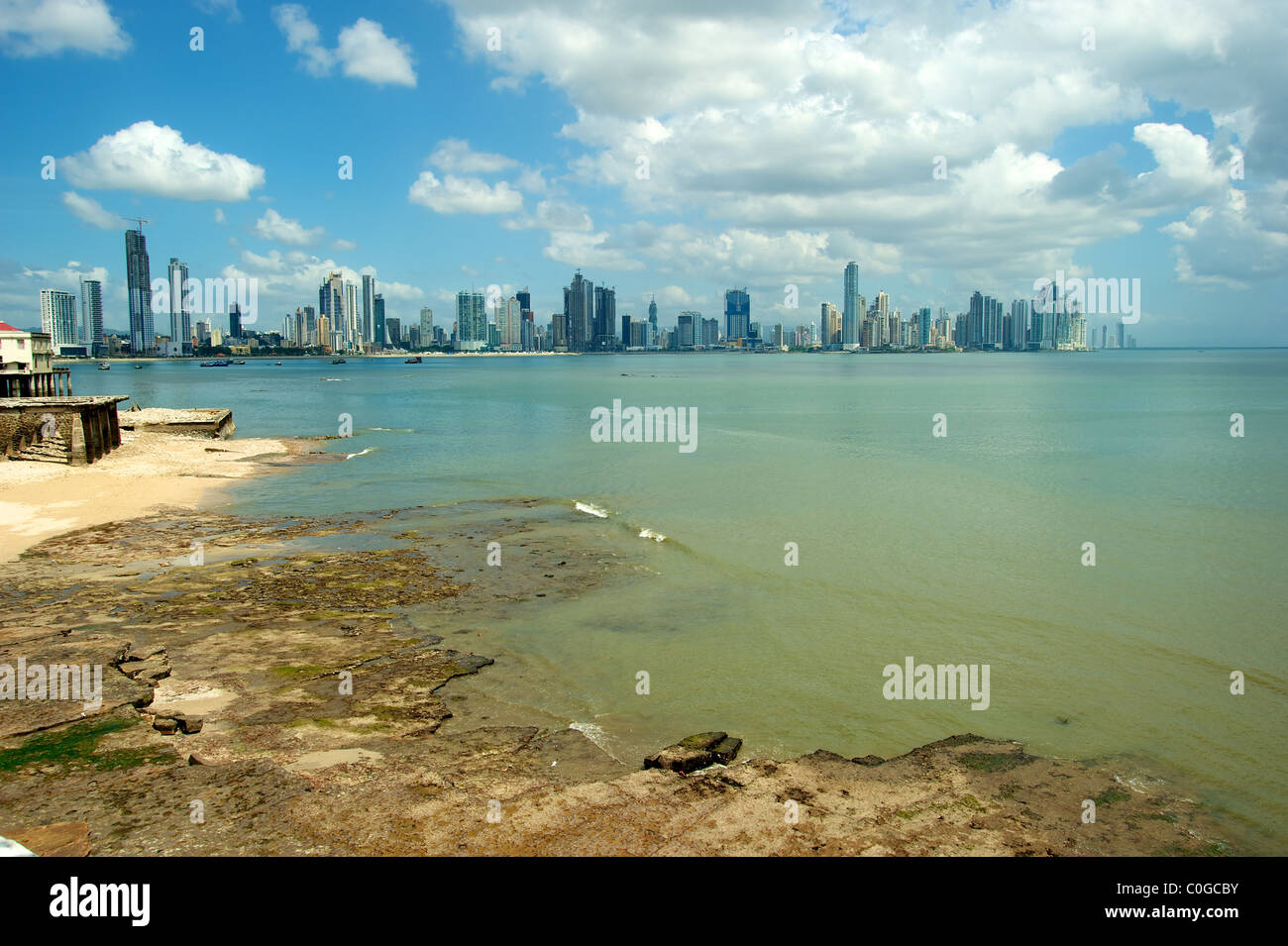 Ciudad de Panamá Foto de stock