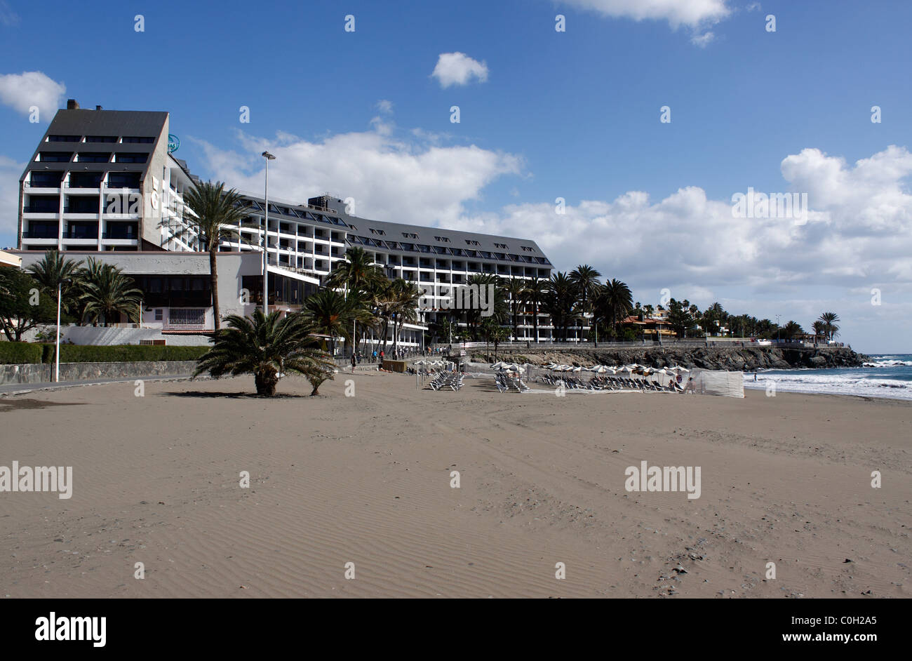 HOTEL DON GREGORIO LAS BURRAS BEACH EN LA PLAYA DE SAN AGUSTÍN, EN LA ISLA  DE GRAN CANARIA Fotografía de stock - Alamy