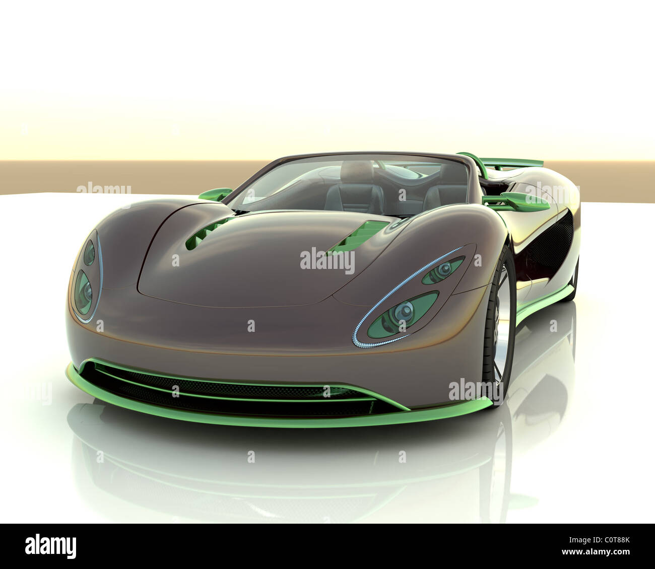 El escorpión se mueven sobre Bugatti, Lamborghini y Saleen, Ronn Motors  Scorpion es un supercoche que largarse de 0 a 60 mph en Fotografía de stock  - Alamy