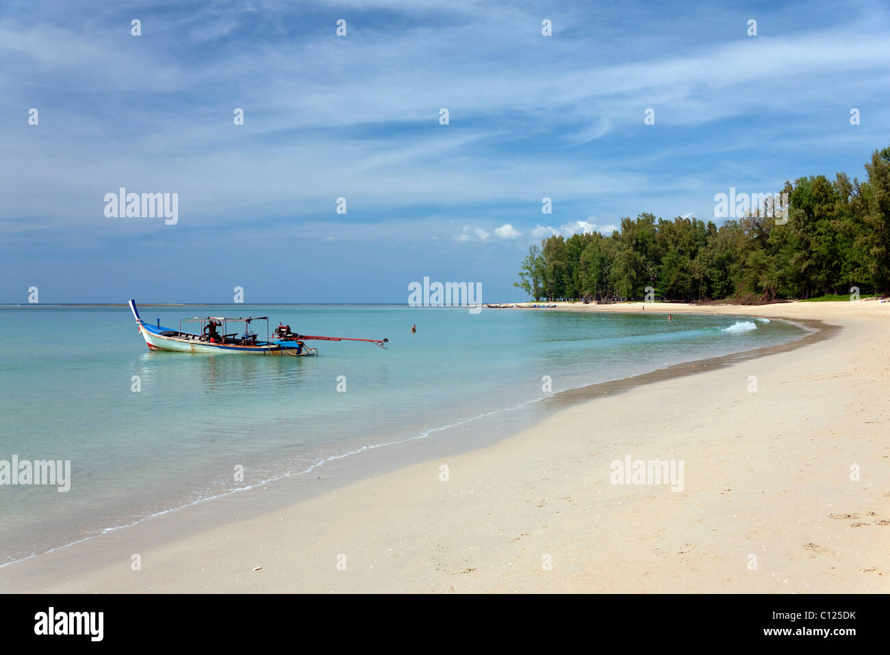 Nai Yang Beach, Isla de Phuket, en el sur de Tailandia, Tailandia, el sudeste de Asia Foto de stock