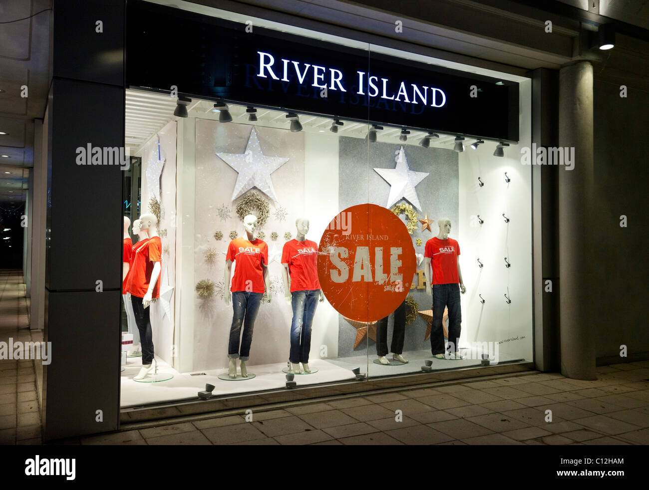 Las ventas de River Island shop, REINO UNIDO Foto de stock