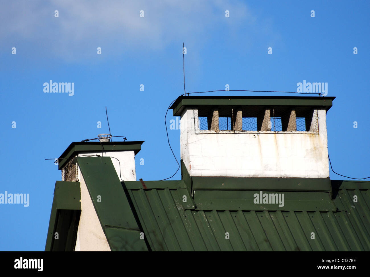 chimenea Foto de stock