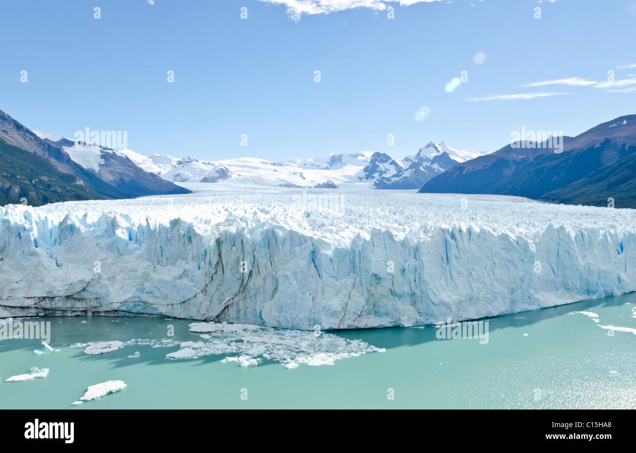 Glaciar Perito Moreno, Patagonia, Argentina Foto de stock