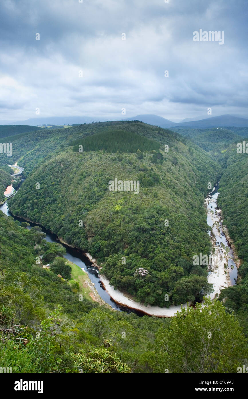 El 'Mapa de África" punto de vista. Western Cape. Sudáfrica. Foto de stock