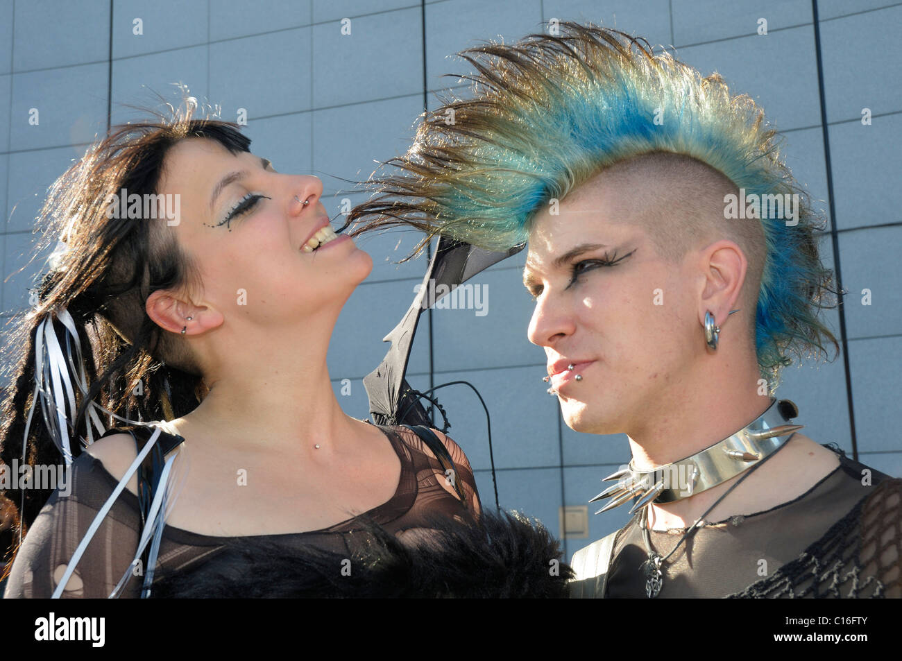 Peinados góticos fotografías e imágenes de alta resolución - Alamy Peinados góticos fotografías e imágenes de alta resolución - Alamy