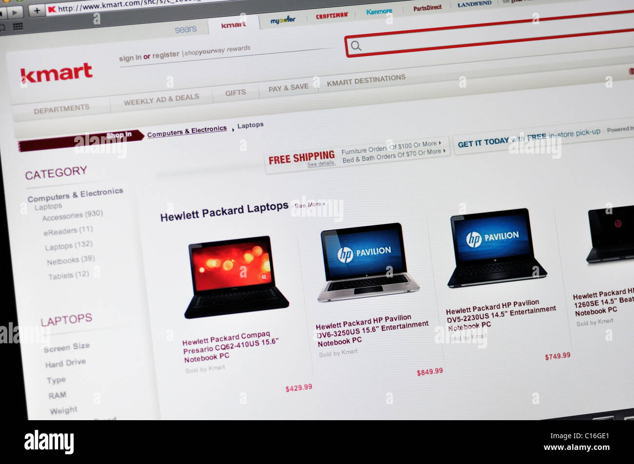 Kmart online shopping website fotografías e imágenes de alta resolución Alamy