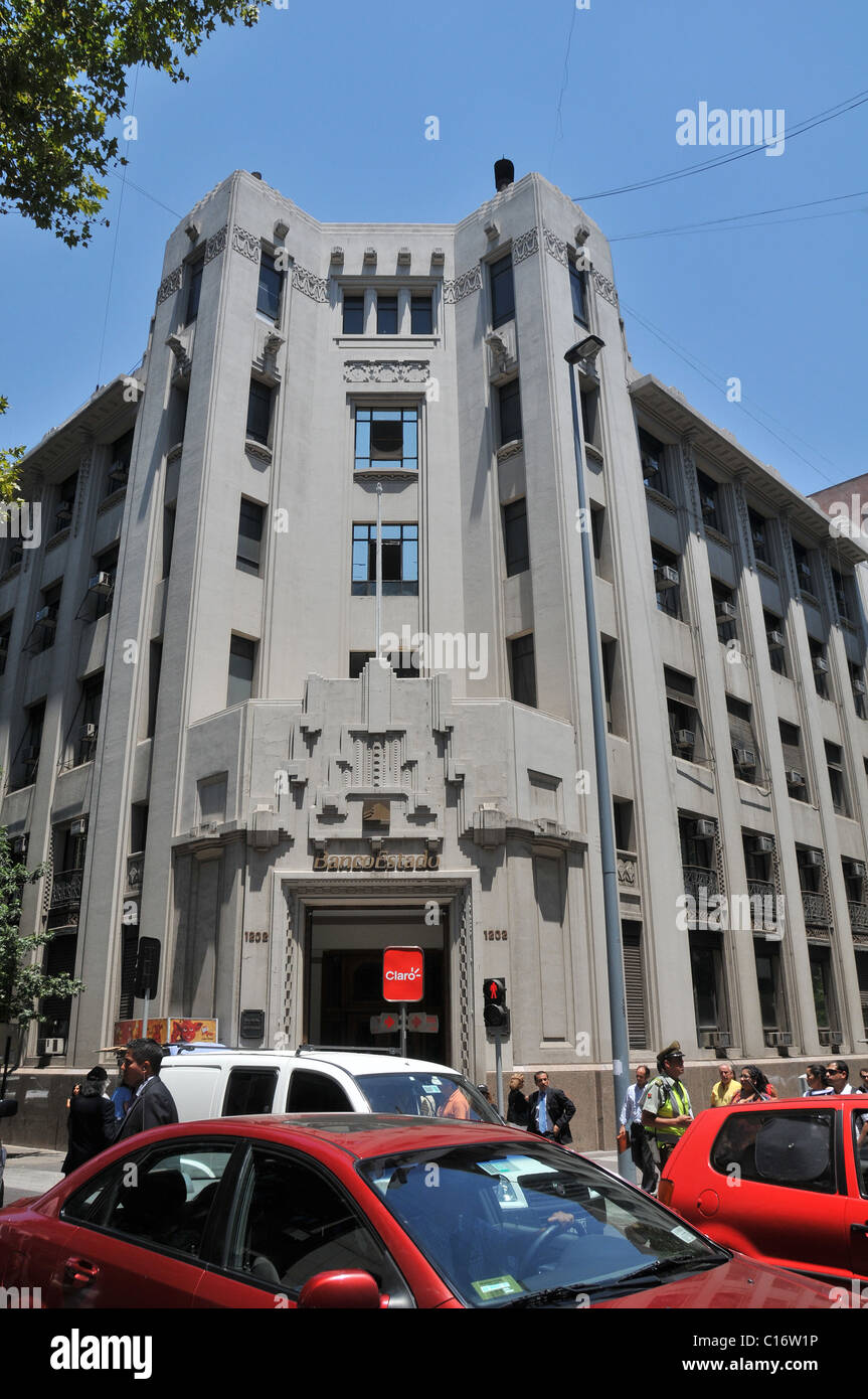 Bancoestado el distrito de negocios de Banco Santiago de Chile
