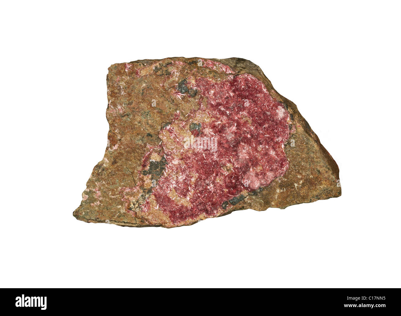 Erythrite desde Queensland Australia Foto de stock
