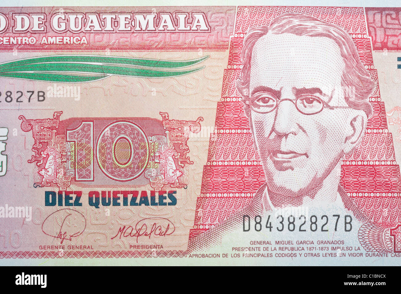 10 quetzales guatemaltecos, billetes de banco, diez, Q10, moneda/dinero