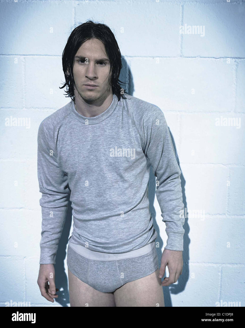 Lionel Messi AKA Leo Messi modelos Lody Men's underwear en una campaña  Argentina Fotografía de stock - Alamy