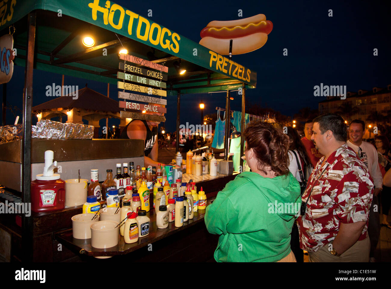 Sunset mallory square fotografías e imágenes de alta resolución Alamy