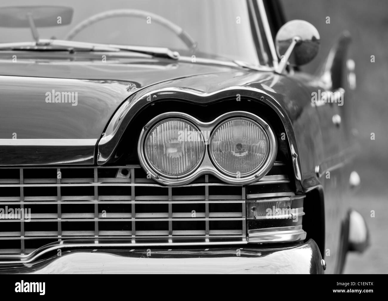 Coche clásico americano. Plymouth Fury Belvedere 1958. Foto de stock