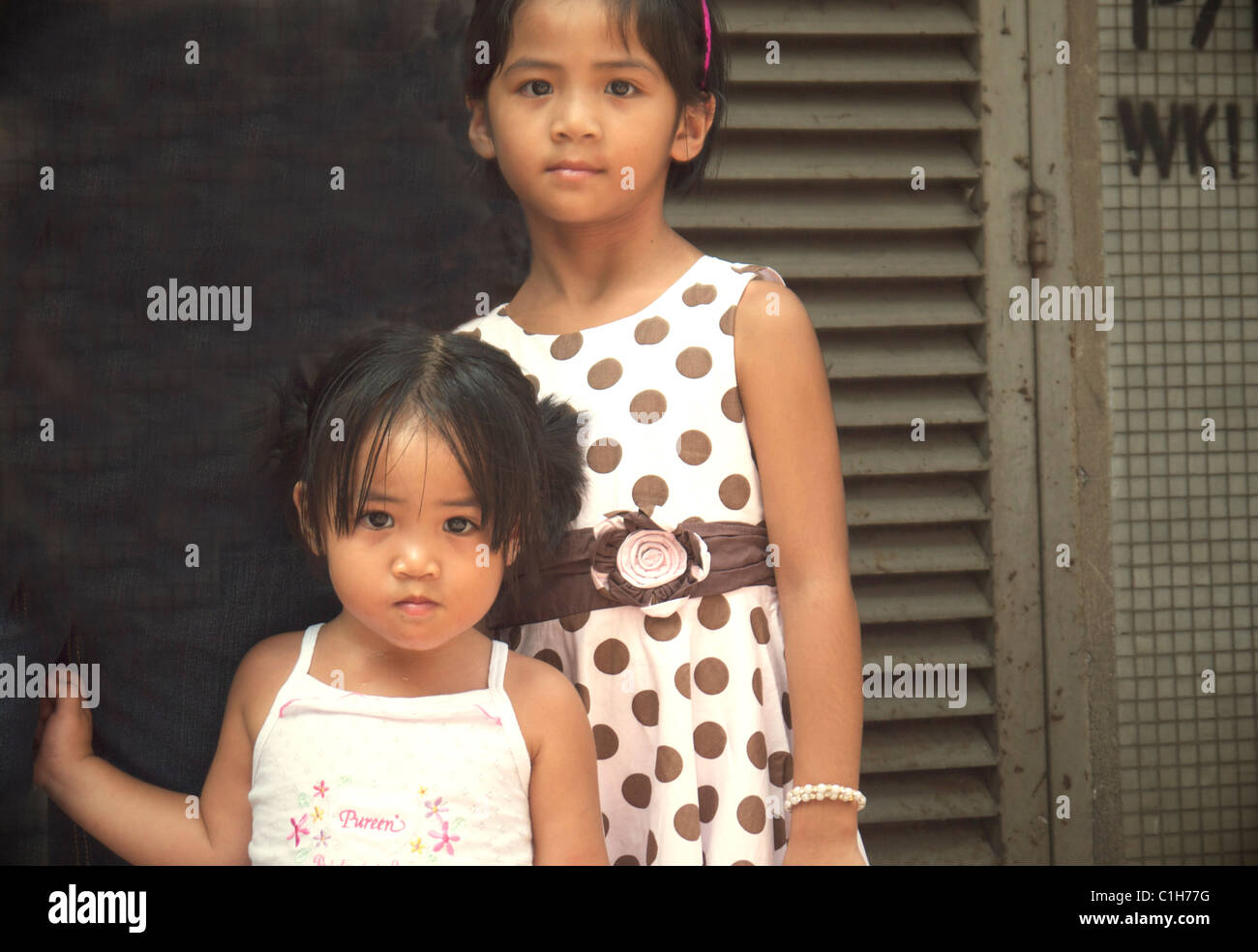 Los niños de Malasia Foto de stock