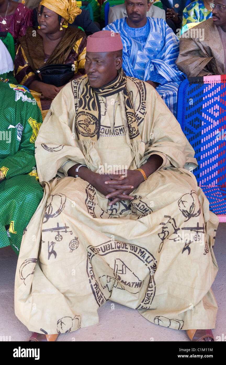 Malí, Sikasso ciudad, festividades Foto de stock