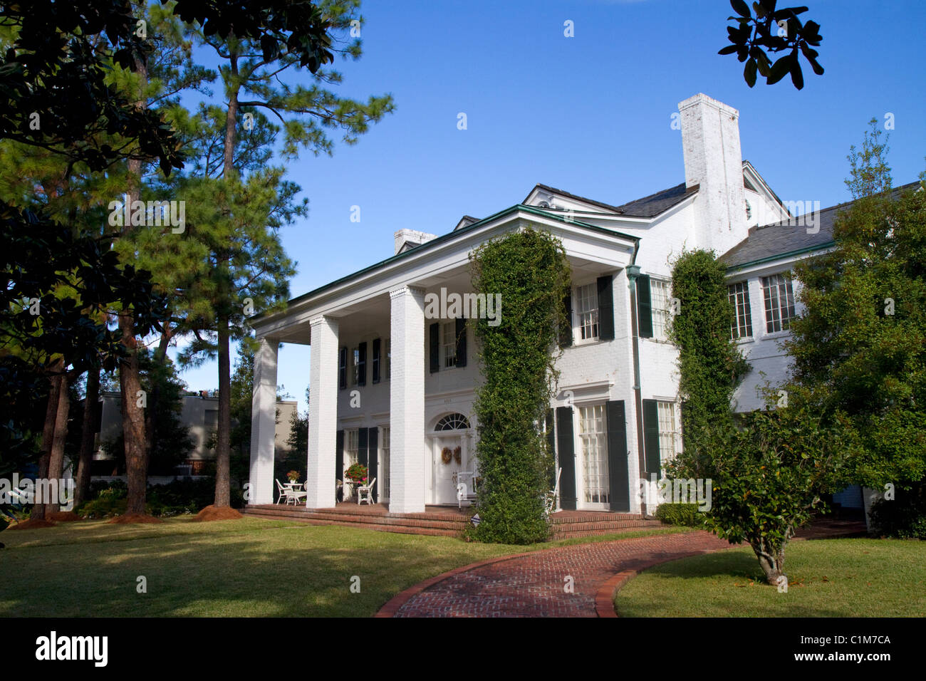 La casa Fabacher en Saint Charles Avenue en el Garden District de Nueva Orleáns, Luisiana, Estados Unidos. Foto de stock