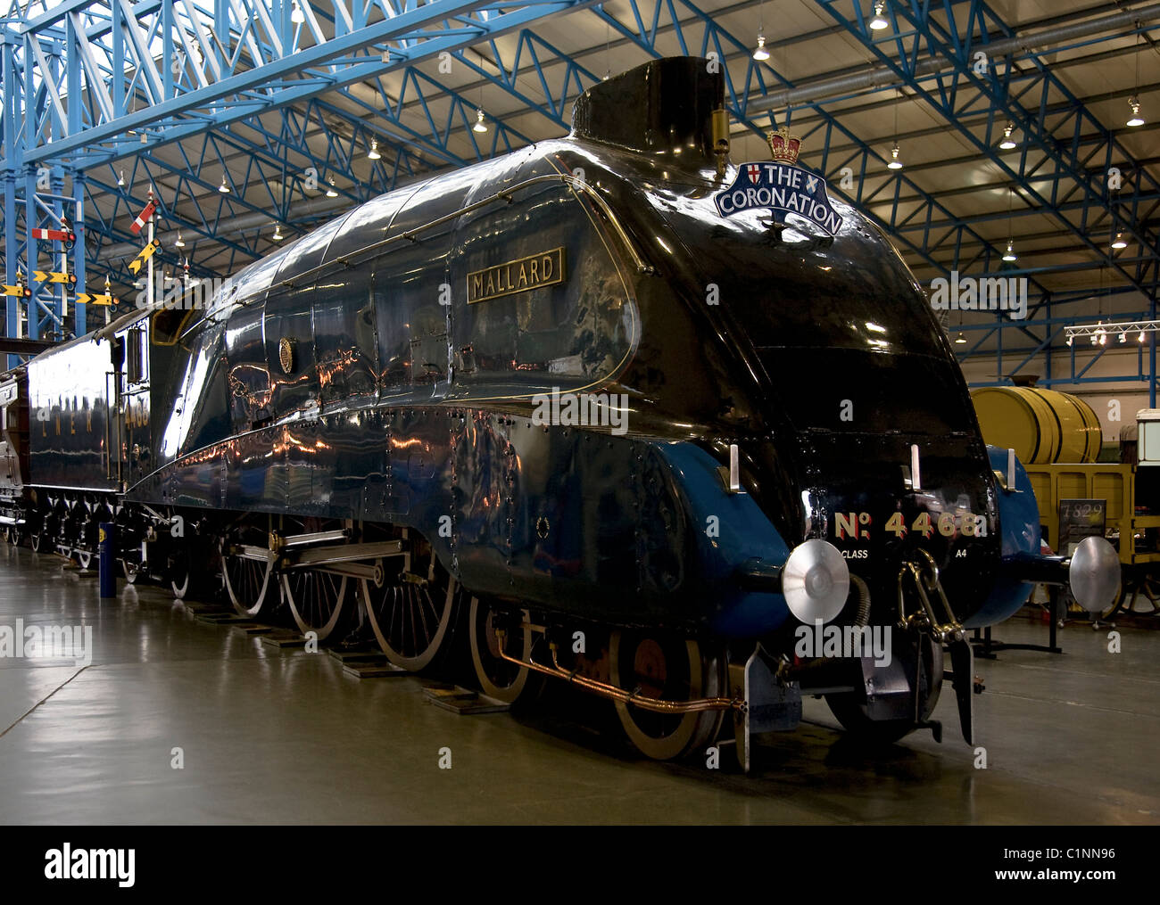 York, el Museo Nacional del Ferrocarril Fotografía de stock Alamy