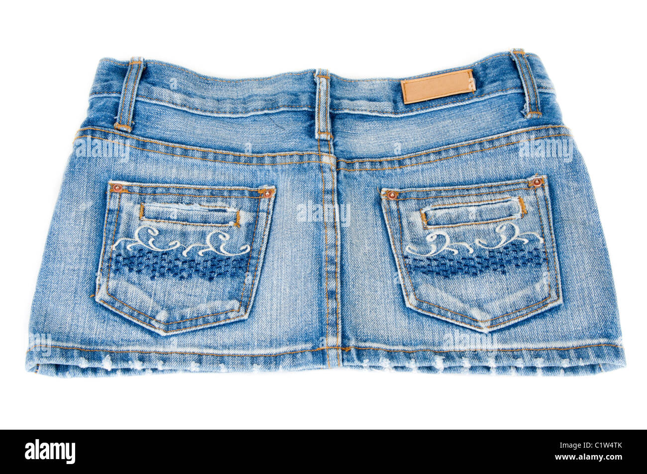 Minifalda de jeans fotografías e imágenes de alta resolución - Alamy