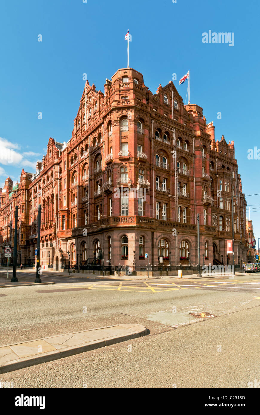 El Hotel Midland, de Manchester, Inglaterra, Reino Unido. Foto de stock