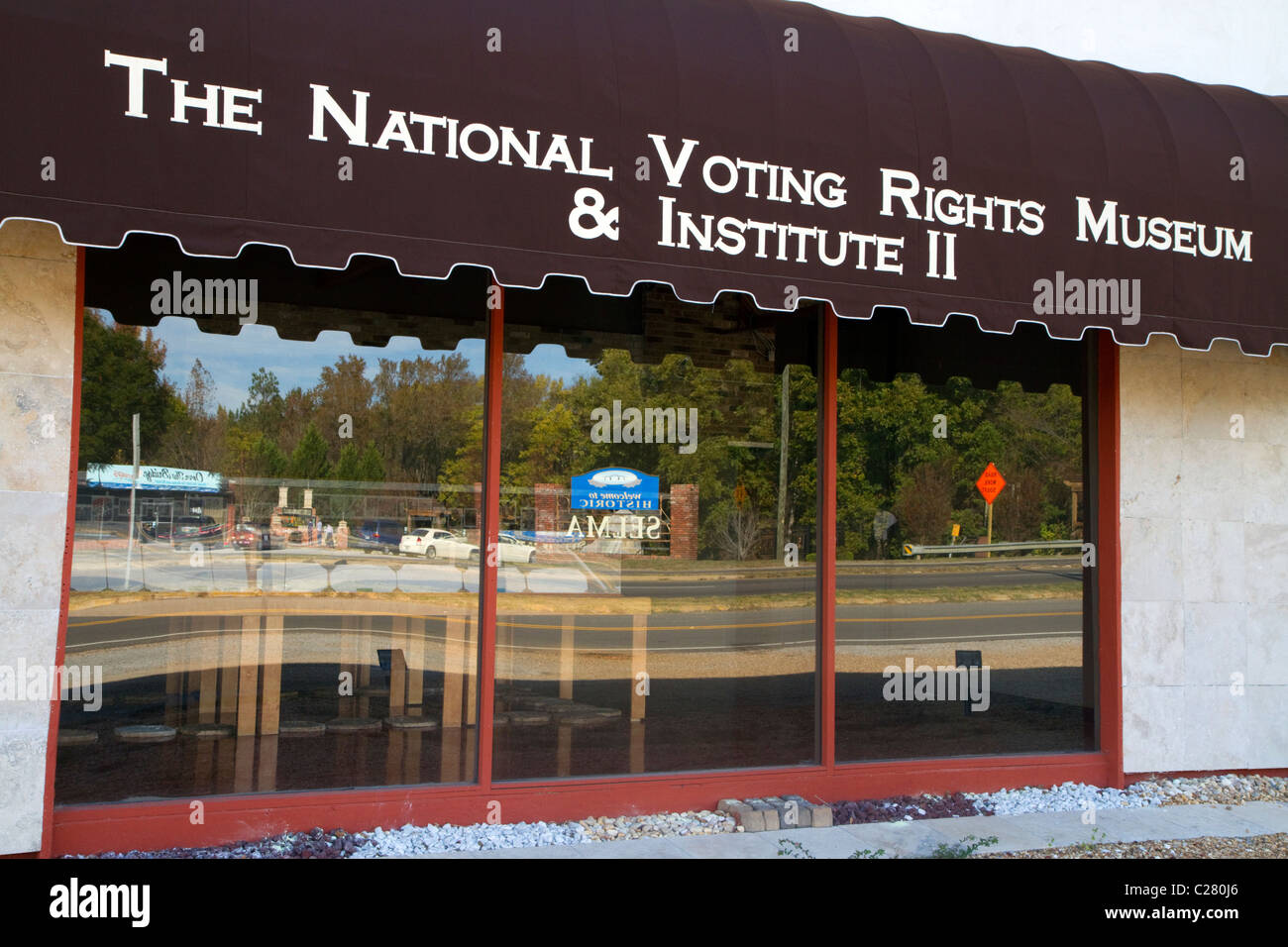 El Museo Nacional de Derechos de voto y el Instituto situado en Selma, Alabama, Estados Unidos. Foto de stock