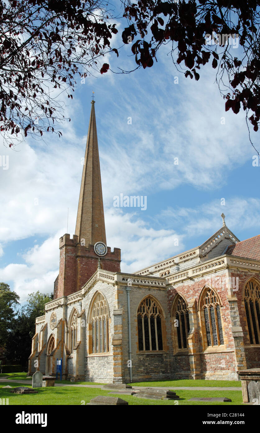 La Iglesia de Santa María de Bridgwater, Somerset, Reino Unido. Foto de stock