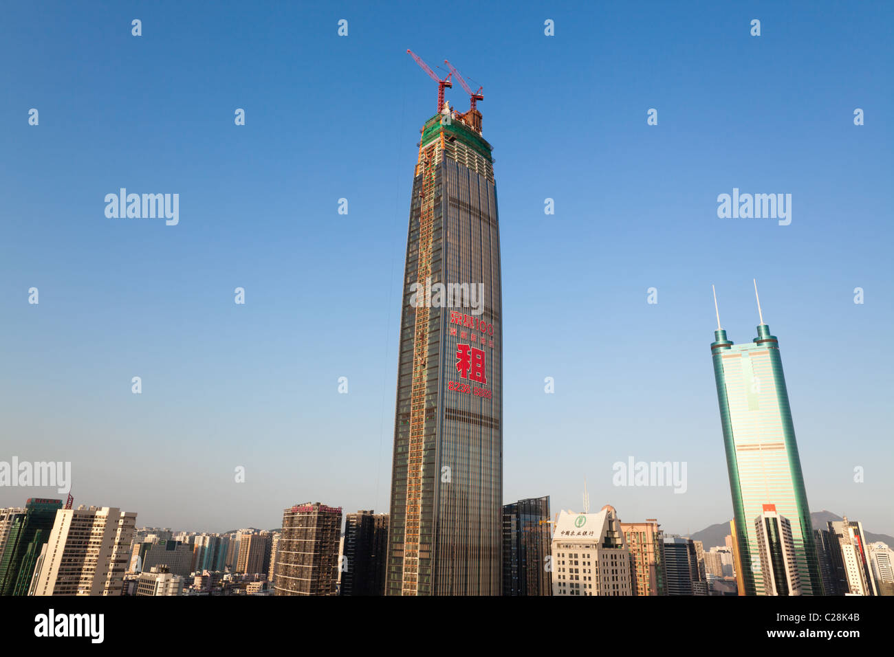 Los edificios más altos en Shenzhen, China Fotografía de stock Alamy Los edificios más altos en Shenzhen, China Fotografía de stock Alamy