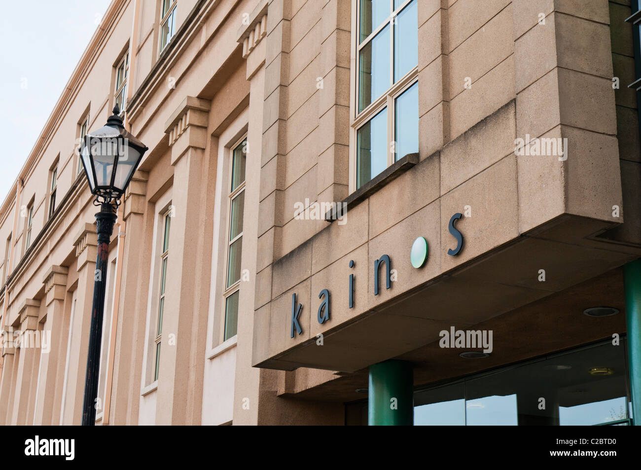 Kainos, una empresa especializada en Irlanda del Norte EDRMS, WCM y soluciones de voz Foto de stock